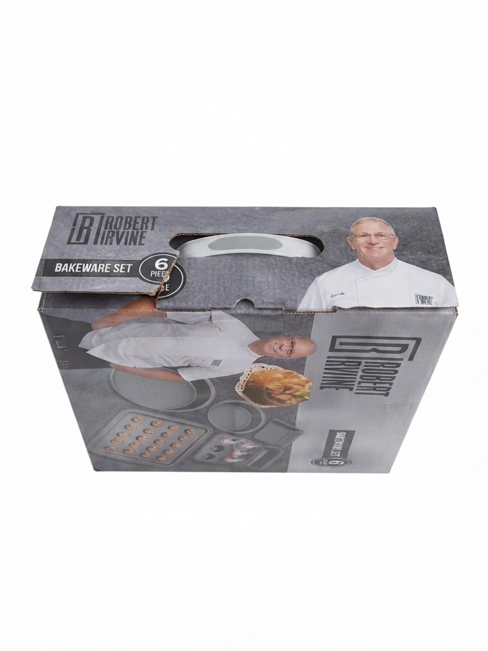 Robert Irvine 6-Piece Nonstick Bakeware Set - Brand New In Box NIB